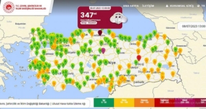 TÜRKİYE’DE EN KALİTESİZ HAVA BOYABAT’TA GÖRÜLDÜ