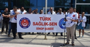 TÜRK SAĞLIK-SEN SİNOP ŞUBE BAŞKANI KARAASLAN; “BÜTÇENİN YÜKÜ MEMURUN OMUZLARINA BİNDİRİLMESİN”