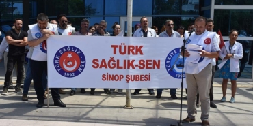 TÜRK SAĞLIK-SEN SİNOP ŞUBE BAŞKANI KARAASLAN; “BÜTÇENİN YÜKÜ MEMURUN OMUZLARINA BİNDİRİLMESİN”
