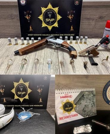 SİNOP’TA UYUŞTURUCU OPERASYONU: 2 GÖZALTI
