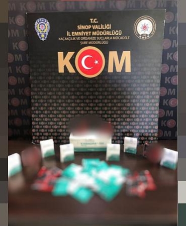 43 ADET GÜMRÜK KAÇAĞI CİNSEL İLAÇ ELE GEÇİRİLDİ