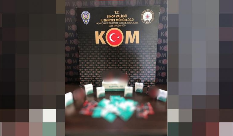 43 ADET GÜMRÜK KAÇAĞI CİNSEL İLAÇ ELE GEÇİRİLDİ