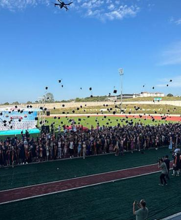 SİNOP’TA BİN 500 ÖĞRENCİNİN MEZUNİYET HEYECANI