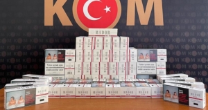 SİNOP’TA 10 BİN ADET BOŞ MAKARON ELE GEÇİRİLDİ