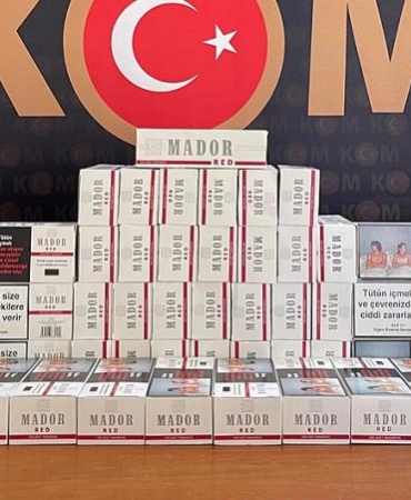 SİNOP’TA 10 BİN ADET BOŞ MAKARON ELE GEÇİRİLDİ