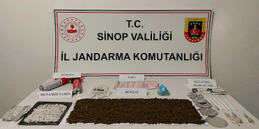 SİNOP’TA UYUŞTURUCU OPERASYONU