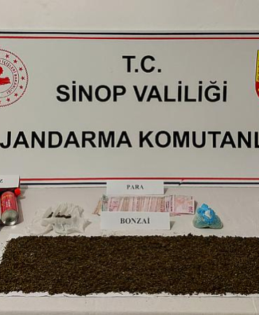 SİNOP’TA UYUŞTURUCU OPERASYONU