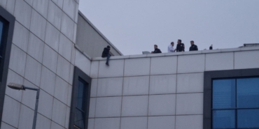 SİNOP ATATÜRK DEVLET HASTANESİ ÇATISINDA İNTİHAR GİRİŞİMİ