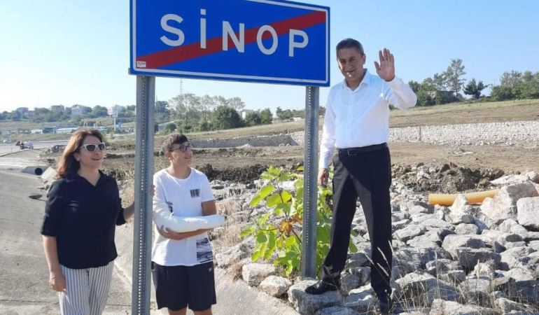 Vali Karaömeroğlu Sinop’a veda etti