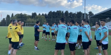 Yeni Teknik Direktör Cem Kavçak ilk antrenmana katıldı!