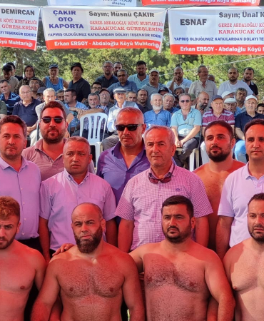 Gerze Abdaloğlu güreşleri başladı