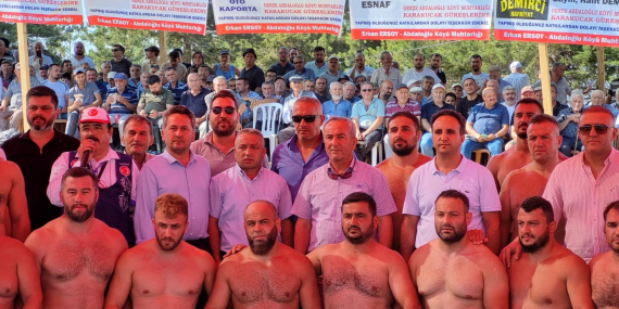 Gerze Abdaloğlu güreşleri başladı