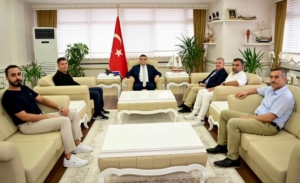 Milletvekili Maviş ve AK Parti ekibi Vali Özarslan'ı ziyaret etti