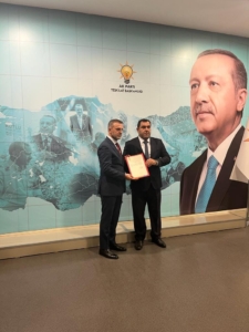 AK Parti Ayancık İlçe Başkanlığına flaş atama