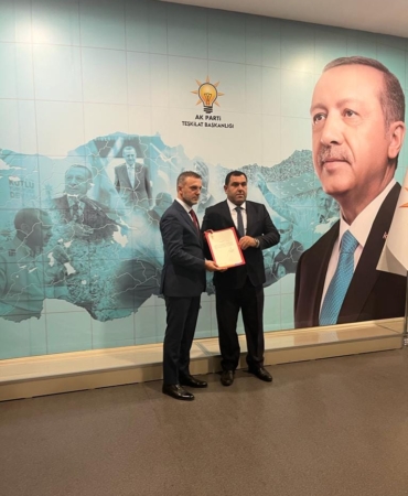 AK Parti Ayancık İlçe Başkanlığına flaş atama