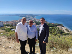 TFF Milli Takımlar Müdürü Hüseyin Coşkun Sinop'a geldi