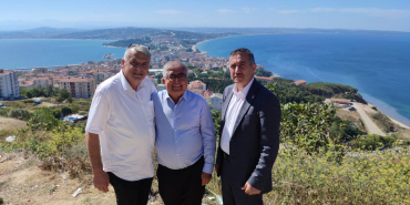 TFF Milli Takımlar Müdürü Hüseyin Coşkun Sinop'a geldi