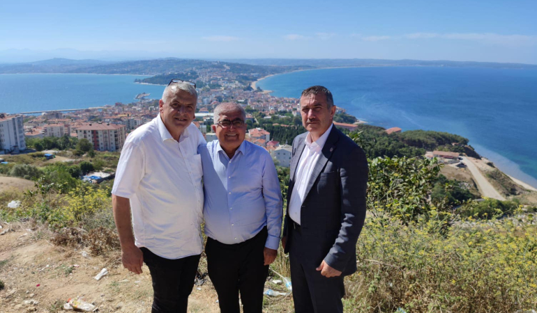 TFF Milli Takımlar Müdürü Hüseyin Coşkun Sinop’a geldi