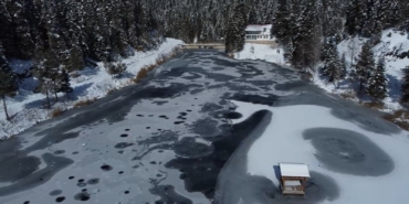 SİNOP AKGÖL TABİAT PARKI EŞSİZ MANZARASIYLA DRONE İLE GÖRÜNTÜLENDİ