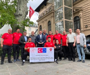 Sinoplu güreşçilerimiz Viyana'da