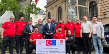 Sinoplu güreşçilerimiz Viyana'da