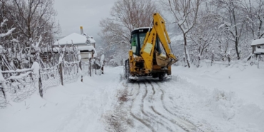 Sinop'ta kar nedeniyle 109 köy yolu ulaşıma kapalı
