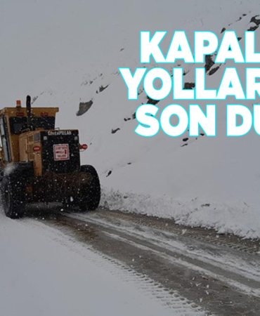 Sinop’taki kapalı köy yollarında çalışmalar sürüyor