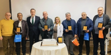 Sinop'ta hastane emeklilerine veda programı