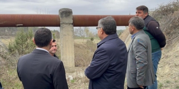 Vali Özarslan, tarımsal su kaynaklarını inceledi