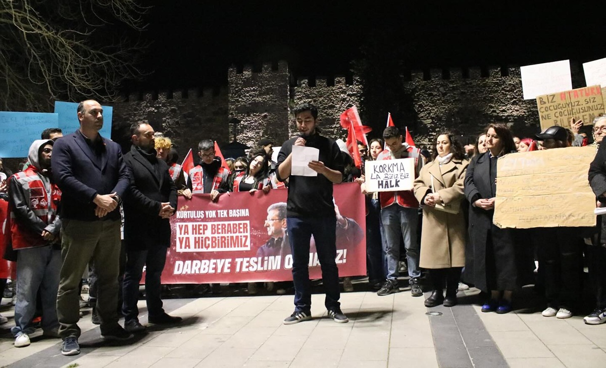 İmamoğlu’na destek yürüyüşleri altıncı gününde