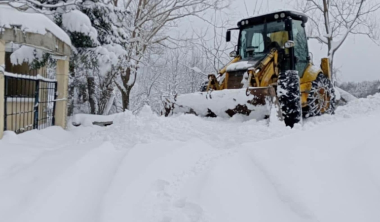 SİNOP’TA KAPALI KÖY YOLU SAYISI 229’A YÜKSELDİ