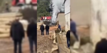 TRAFODA ÇIKAN YANGIN PANİK YARATTI