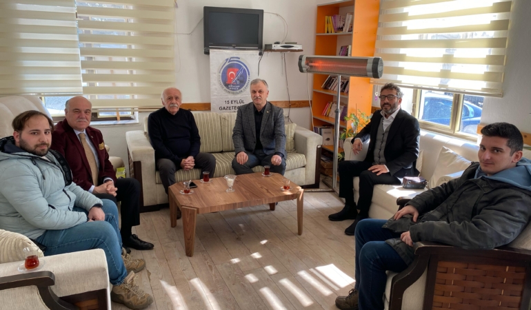 THK YÖNETİMİNDEN GAZETECİLERE ZİYARET