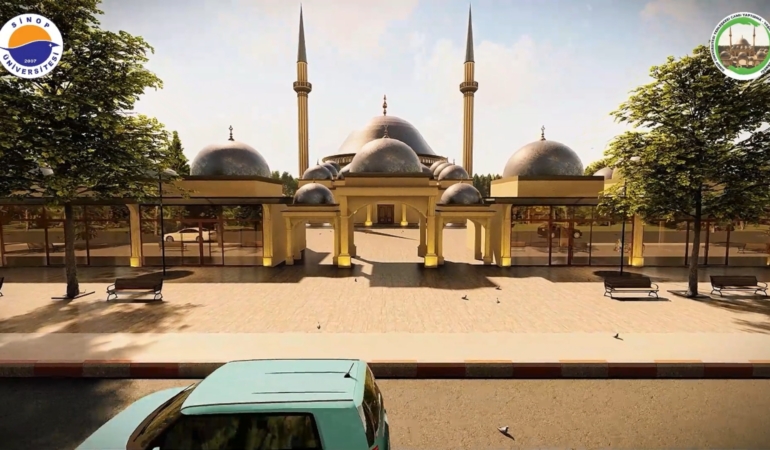 SİNOP ÜNİVERSİTESİ YERLEŞKESİ CAMİİ’NDE SONA DOĞRU