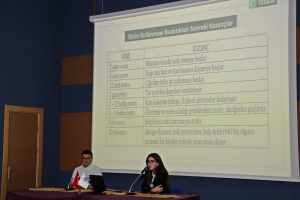 Sinop Üniversitesi'nde bağımlılığa geçit yok