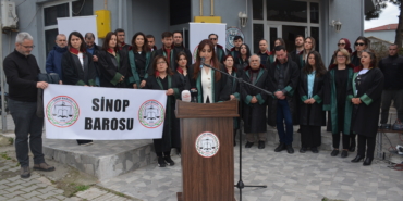 SİNOP BAROSU'NDAN İSTANBUL BAROSU'NA DESTEK