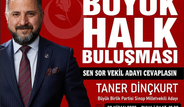 TANER DİNÇKURT HALK BULUŞMASI