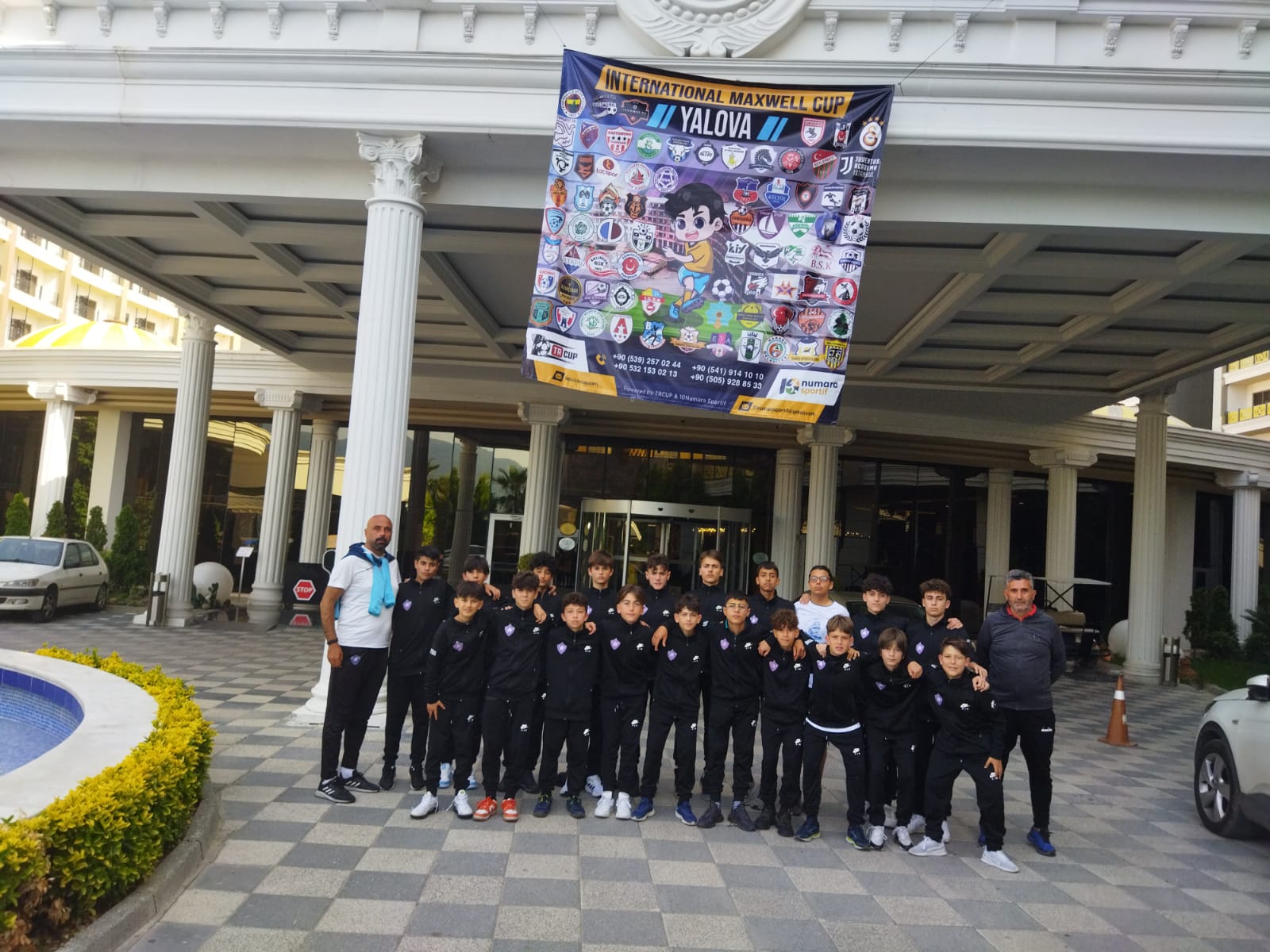 Sinopspor U-13 Altyapı Futbol Akademisi ekibi Yalova'da