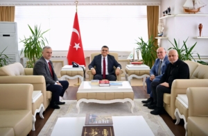 THK SİNOP ŞUBE YÖNETİMİNDEN VALİ ÖZARSLAN'A ZİYARET