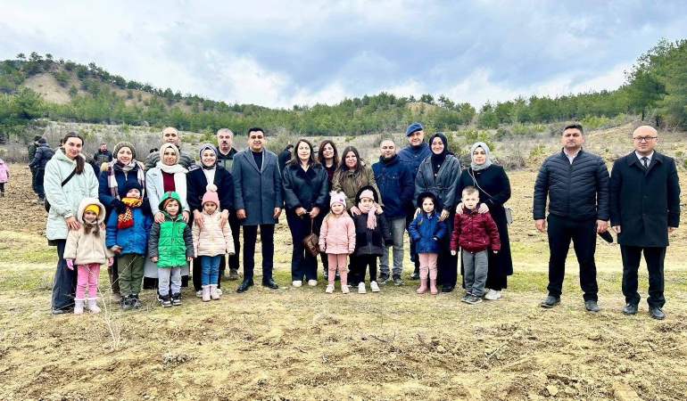 Sinop’ta fidanlar toprakla buluşturuldu
