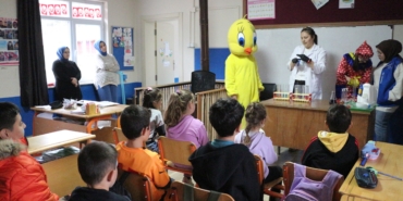 Sinop'taki köy okullarında deney etkinliği düzenlendi