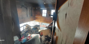 3 KİŞİLİK ENGELLİ AİLENİN KALDIĞI EVDE ÇÖKME YAŞANDI