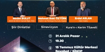 Mekke'nin Fethi Gecesi şehitler diyarı Boyabat'ta yapılacak