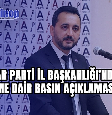 ANAHTAR PARTİ İL BAŞKANLIĞINDAN GÜNDEME DAİR BASIN AÇIKLAMASI!
