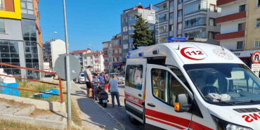 Araca çarpmamak isterken düşerek yaralandı