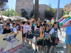 Genç tekvandocular Sinop'ta şampiyona öncesi moral topladı