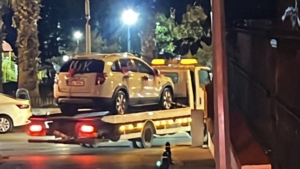 ’Dur’ ihtarına uymayan otomobil terk edilmiş halde bulundu