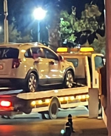 ’Dur’ ihtarına uymayan otomobil terk edilmiş halde bulundu