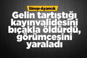 Kayınvalidesini öldürdü, görümcesini yaraladı