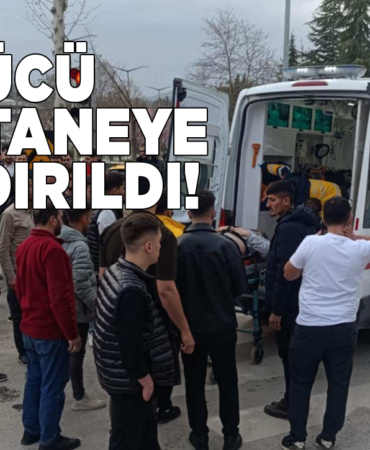 Motosiklet ile otomobil çarpıştı: Sürücü yaralı